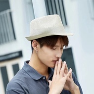 TOPI PANTAI DEWASA Beach Hat   Jazz Hat Stylish With Colourful Hats Trilby Cap Fedora For Man Women 