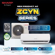 PROMO|NEW|TERBARU AC SHARP 1/2 PK AH-A5UCY / AH-A5UCYN MEMBAHANA.C