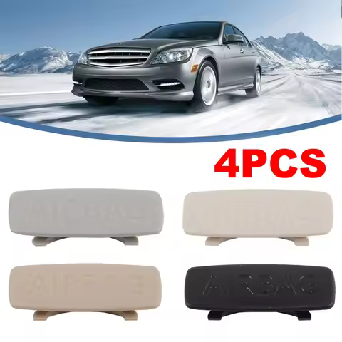 1/4Pcs Car Airbag A B C Pillar Insert Trim Cover Badge For CC Golf Jetta Passat Polo Touran 5G085343