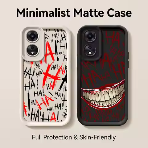 Funny Smiling Face J-Joker Silicone Phone Case For Honor X6 X7D X8 X9A X9B X9C X5 Plus GT 5G 90 200 
