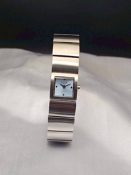 ELLE paris นาฬิกาข้อมือหญิง ระบบควอตซ์ สแตนเลสทั้งเรือน ทรงกำไล รับประกัน  1ปี