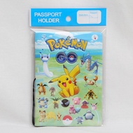 Perlindungan berkualiti tinggi passport cover Pokemon Go Pokemon Stereo Stereo Stereo Set Travel Dok