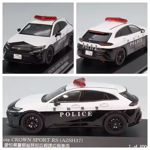 RAI'S Crown Sport RS AZSH37 Aichi Police PR Vehicle 2025 1/43Diecast Model Car C