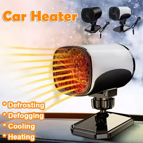 12V 24V Car Heater Fan Heating Cooling Dual Use Fan Defrosting Defogging Heater Heating Fan Car Wame