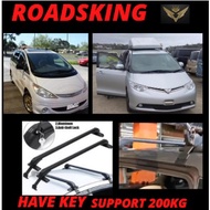 [ SUPPORT 200KG ] TOYOTA ESTIMA ACR30 ACR50 ROOF RACK LUGGAGE HIGHT QUANLITY 1 SET 2PCS