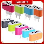 [calcutta] Travel 31A Fast Charge 3 USB Ports Plug-in Wall Charger Adapter