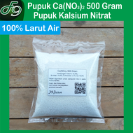 Pupuk Kalsium Nitrat 500 Gram Ca(NO3)2 Hidroponik Grade repack