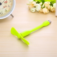 Cute Portable Flexible Mini USB Fan Bendable removable USB Gadgets Low power for Powerbank for PC f