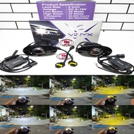 HONDA TOYOTA Foglamp BILED Projector Vinyx Q8 2 Inch – 1 Color and 3 Color Bracket Oval & TOYOTAHOND