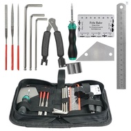 FLS Guitar Repairing Kit Guitar Care Kit Maintenance Tool Set Cleaning Accessories