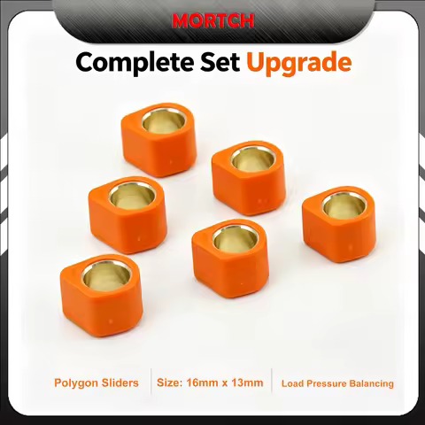 Racing Variator Roller Weights Slider 16x13mm 6.0g 50‑D4031 For GY6 50cc 139QMB Chinese 4‑Stroke Sco