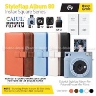 StyleFlap Color SQUARE 80 Photos for Fujifilm Instax SQ1 SQ10/ SQ20/ SQ6/ SP-3/