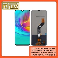 LCD TOUCHSCREEN TECNO KG5K/KG5J/KG5Q/KH6/KG5P/S661LP/S661L/S661LN/SPARK 8C/9T/9/VISION 3