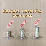 Cylindrical Door Lock Latch Tongue 60mm 70mm C/Lock Backset