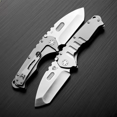 Medford-d2 steel high-hardness heavy-duty folding knife, an emergency tool for camping and fishing i