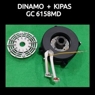 MESIN Original | Typical GC6158MD Engine Dynamo Original