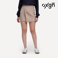 OXGN Wrap Skorts For Women (Light Gray)