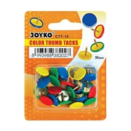 PAKU PAYUNG JOYKO [CTT-10] / PAKU JAMUR TUSUK KECIL / THUMB TACKS PINES / PUSH PIN / PAKU WARNA WARN