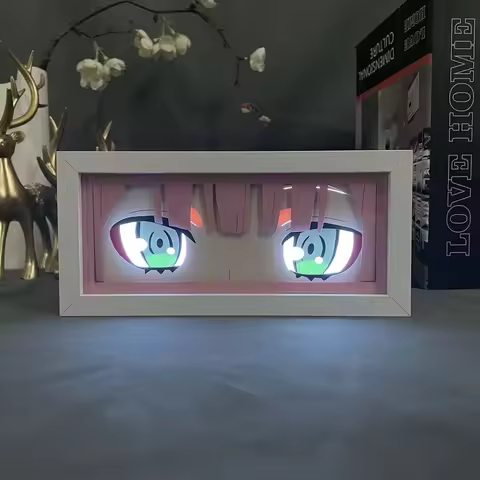 Anime Light Box Darling in The Franxx Zero Two for Bedroom Decoration Manga LED Night Light 02 Paper