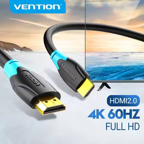 Vention HDMI Cable 4K@60Hz 3m 5m HDMI 2.0 Cabo for Xiaomi Box PS4 HDMI Splitter Switch Apple TV Vide