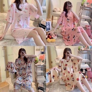 Sleepwear Dress Cartoon Pattern (2XL)