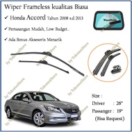 Frameless Wiper for Honda Accord 2008 2009 2010 2011 2012 2013