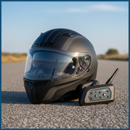 V6 Plus Helmet Intercom Bluetooth Headset for Motorcyclists with 1500m Range  V6 Plus Helmet Interco
