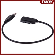 TMOY Usb to 7+6 13pin slim sata/ide cd dvd rom optical drive cable adapter
