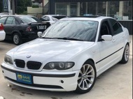 【FB搜尋桃園阿承】寶馬 超人氣320I 2003年 2.2CC 白色 二手車 中古車