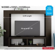 Rak TV besar | Large tv cabinet | tv 65 inchi rack | Media storage