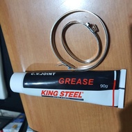 New grease grease + clamps stainless steel boot axles cv joint wheel clamps