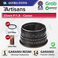 7ARTISANS LENS 25mm F/1.8 FOR CANON M LENS