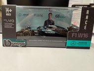 Bburago Mercedes-AMG F1 W16 Formula 1 model 模型 1/43 George Russel