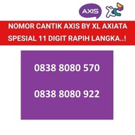 Axis by xl axiata 4G nomor cantik 11 digit langka Kartu perdana rapih