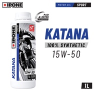 IPONE Katana 4T 10W40 10W50 15W50 Engine Motorcycle Oil (1L)