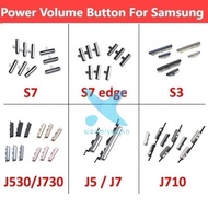 For Samsung J5 J7 2016 J510 J710 S3 S7 Edge J730 J530 J7 2015 Power Volume Button Key Flex Cable
