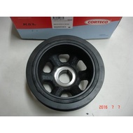 SFF雙B賣場 BENZ W220/S320/S350/M112 德國CORTECO製 曲軸皮帶盤/減震盤 1個