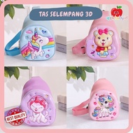 Original Imported 3D Girls' Sling Bag, Cute Mini Girls' Bag, Girls' Bag