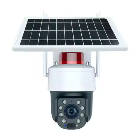 5MP 30X Zoom Tuya APP Bluetooth Solar Power Dual Lens WIFI/4G IP Dome Camera AI Humanoid Detection W