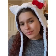 HANDMADE HELLO KITTY EARMUFFS HELLO KITTY BANDANA HELLO KITTY EARFLAP/ HELLO KITTY EAR COVER HELLO K