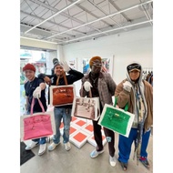 2025 INS blogger's parody creative grocerybags platinum bag remake fashion blogger's same fitness an