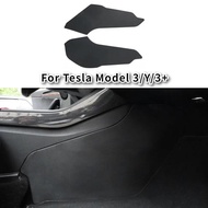 Central Control Side Defense Pad for Tesla Model 3/Y/3+ HW4.0 TPE Side Panel Anti Kick Protective Pa