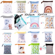 [LIL BUBBA] DIAPER WET BAG WATERPROOF LARGE 30x40, 30x36