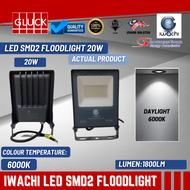 IWACHI LED SMD2 FLOODLIGHT 6000K (04ISF/DL) | (Wattage: 30W50W100W 200W 300W)