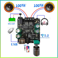 BEST SELLER Sinilink XINYI Audio Amplifier Bluetooth 5.0 Class D 2x100W / Audio Amplifier Bluetooth 