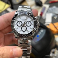 [Real Shot] Laojia C Factory Daytona Series Watch 4130 Multi-Function Chronograph Mechanical Panda D