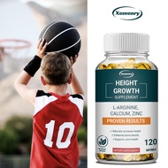 HEIGHT GROWTH, Natural Height, Bone Growth Booster na may Calcium - Bone Growth Maximizer Supplement