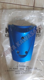 sambungan body depan tameng blitz r biru original