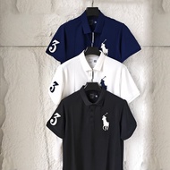 Polo Ralph Lauren 25新款 大馬🐎刺繡Logo情侶短袖Polo衫 男女同款 棉質短袖T恤 男女裝tee shirt XXL Top