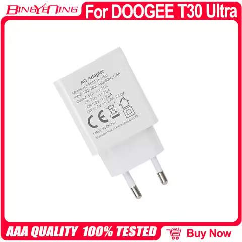 100% Original Fast Charger Tablets Quick Charger For DOOGEE T30 Ultra TPYE-C USB Cable Data Line